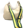 Τσάντα Ώμου Gucci Aria Calfskin Web Large Attache Μπεζ