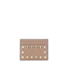 Valentino Garavani Beige Calf Leather Bos Taurus Wallet