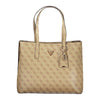 Guess Jeans Beige Polyurethane Women Handbag
