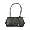 Guess Jeans Nero Poliuretano Donna Shoulder Bag