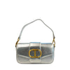 Twinset Silver PU Women Shoulder Bag