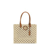 Versace Beige Cotton Shoulder Bag