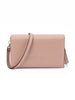 Τσάντα Ώμου Jimmy Choo Podwer Pink Avenue από Δέρμα