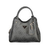 Guess Jeans Nero Poliuretano Women Handbag