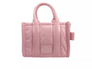 Marc Jacobs The Shiny Crinkle Micro Tote Bubblegum Δερμάτινο Τσαντάκι Χιαστί
