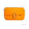 Marc Jacobs The J Marc Mini Scorched Καπιτονέ Δερμάτινη Μετατρέψιμη Τσάντα Ώμου
