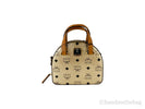 Τσάντα χειρός χιαστί MCM Half Moon Mini Round Top Tote