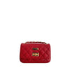 Baldinini Trend Red Leather Women Crossbody Bag