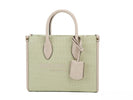 Michael Kors Mirella Μικρή Τσάντα Shopper Χιαστί από Καμβά σε Απόχρωση Powder Blush