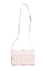 Bottega Veneta Pink Intrecciato Cassette Shoulder Bag