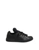 Dolce & Gabbana Black Leather Low Top Portofino Sneakers Shoes