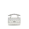 Valentino Garavani Silver Lamb Ovis Aries Aries Handbag