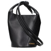 Jacquemus Black Leather Crossbody Bag