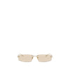 Balenciaga Beige Metal Sunglasses