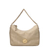 Versace Beige Fabric Handbag