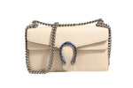 Gucci Dionysus White Leather Handbag