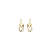 Rabanne Gold Resin Earrings