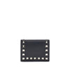 Valentino Garavani Black Calf Leather Bos Taurus Wallet