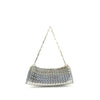Rabanne Silver Brass Shoulder Bag