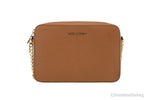 Michael Kors Women'S Zipper Closure Saffiano Leather Crossbody Bag