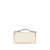 Valentino Garavani Beige Calf Leather Bos Taurus Wallet