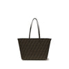 Fendi Brown Fabric Shoulder Bag