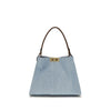 Fendi Blue Cotton Handbag