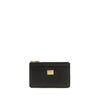 Dolce & Gabbana Black Calf Leather Bos Taurus Wallet