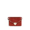 Valentino Garavani Multicolor Suede Leather Shoulder Bag