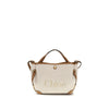 Chloé Beige Fabric Handbag
