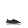 Golden Goose Black Calf Leather Bos Taurus Sneakers