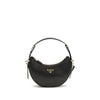 Prada Black Calf Leather Bos Taurus Shoulder Bag