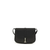 Tom Ford Black Calf Leather Bos Taurus Shoulder Bag