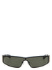 Alexander McQueen Black Acetate Sunglasses