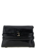 Moschino Black Leather Crossbody Bag