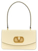Valentino Garavani White Calfskin Shoulder Bag