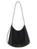 Jil Sander Black Bovine Leather Shoulder Bag