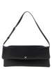 Courrèges Black Cowhide Clutch Bag