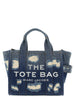 Marc Jacobs Blue Cotton Tote Bag
