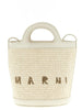 Marni White Cotton Handbag