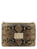 Τσάντα crossbody Furla από γκρι δέρμα κατσίκας