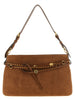 PINKO Brown Cowhide Shoulder Bag