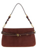 PINKO Bordeaux Cowhide Shoulder Bag