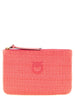 PINKO Fuchsia Polypropylene Clutch Bag