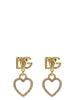 Dolce & Gabbana Gold Brass Earrings