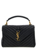 Saint Laurent Black Calfskin Crossbody Bag