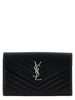 Saint Laurent Black Calfskin Clutch Bag