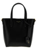 Saint Laurent Black Calfskin Tote Bag