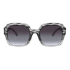 Tory Burch Gray Acetate Sunglasses