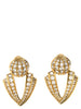Valentino Garavani Gold Brass Earrings